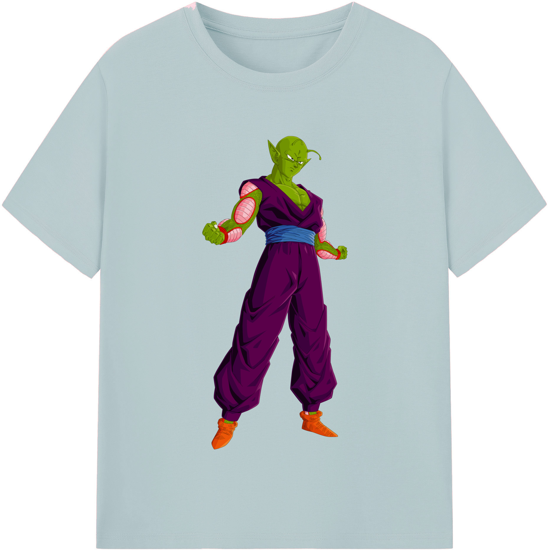 （画像用） ドラゴンボール ピッコロ DRAGON BALL Piccolo 綿100％半袖Tシャツ（フロントプリント）